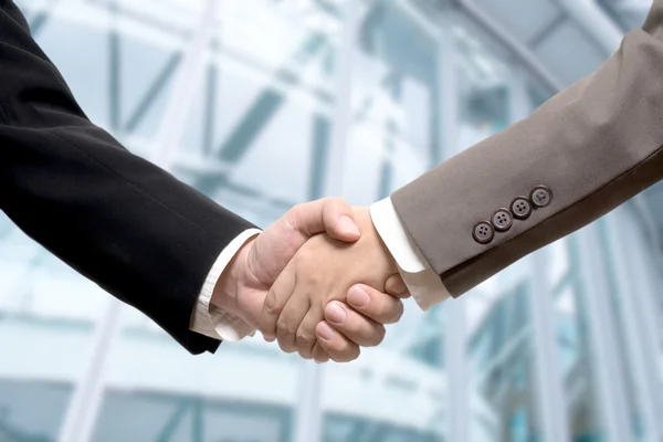 Business deal, handshake — Stock Photo, Image