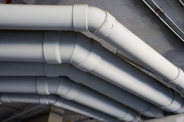 Drenaj ve kanalizasyon Sisteml çatı üst tüp boru