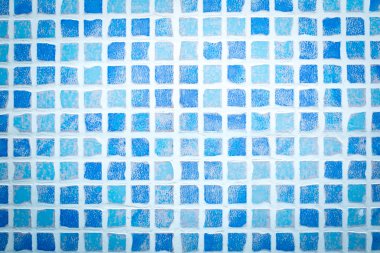 Mavi renkli mozaik arka plan çini