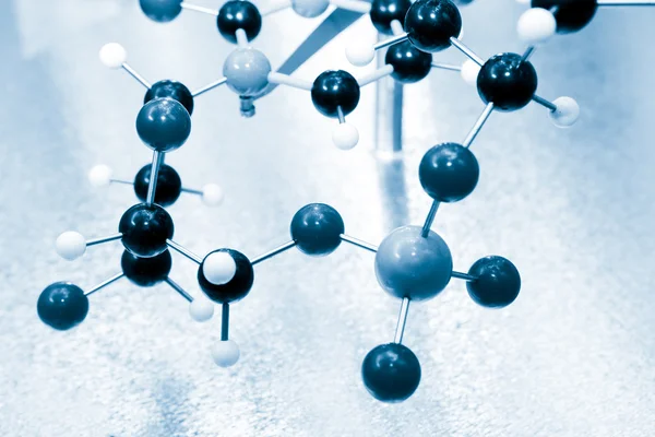 Science Estructura Del Modelo Molecular Adn Concepto Negocio — Foto de Stock