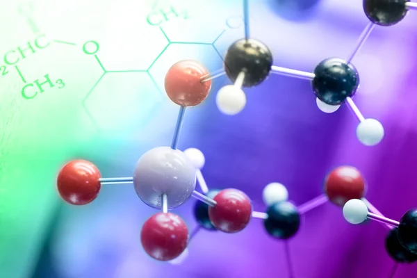 DNA, de Molecule, de chemie in laboratorium laboratoriumtest — Stockfoto