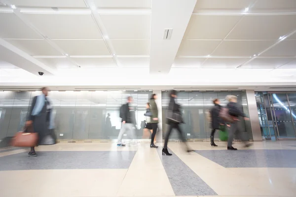 London Businessman Train Tube Station Rush Hour — Stock Photo, Image