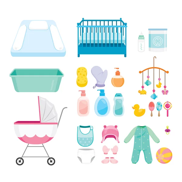 Baby Icons Set — Stock Vector