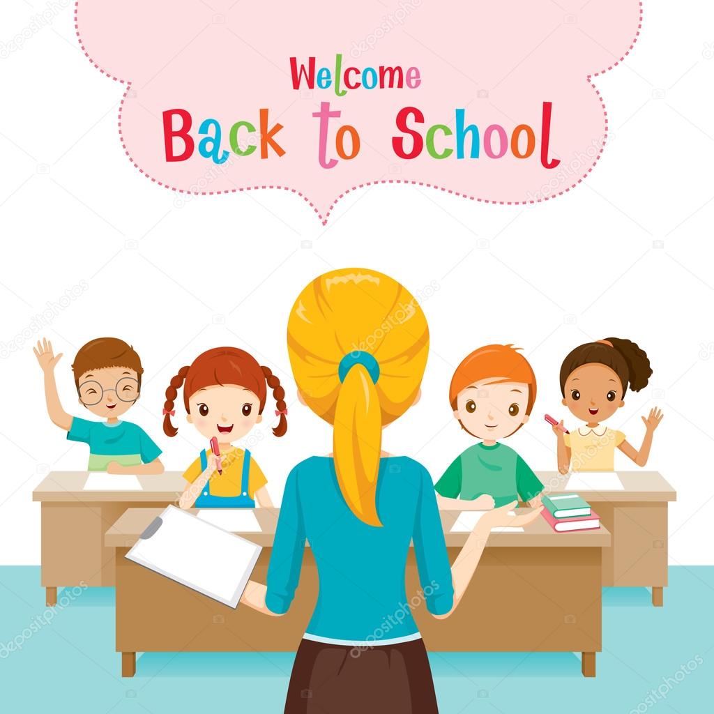 Teacher Teaching Students In Classroom Stock Vector Image by ©MatoomMi #107003518 Teacher Teaching Students In Classroom Stock Vector Image by ©MatoomMi #107003518
