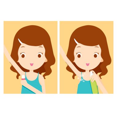 Kız ile deodorant koltukaltı umurunda değil.