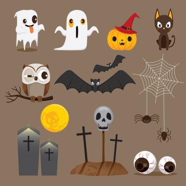 Cadılar Bayramı simgeler kümesi, hayalet, karakter