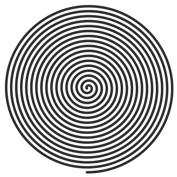 Vector illustration large spiral. — Stock Vector