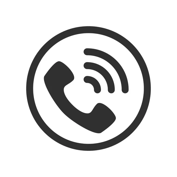 Vector icon phone call — Stock Vector
