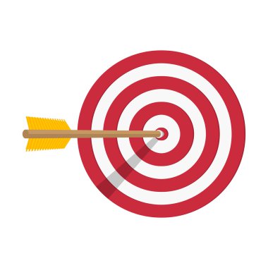Vektör illüstrasyon hedefi