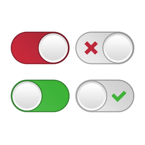 Vector universal buttons — Stock Vector