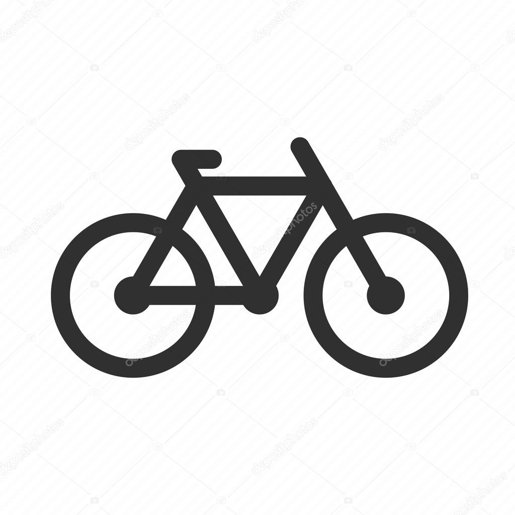 Vector icon of bicycle Stock Vector by ©art-sonik 116308444