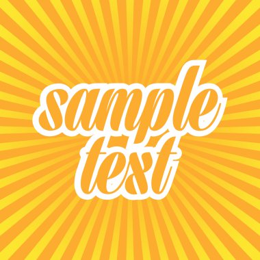 Güneş ışınları üzerine metin