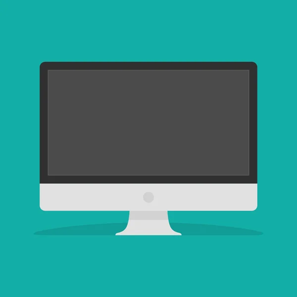 Icono del monitor del ordenador — Vector de stock