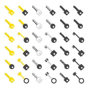 Anahtar vektörü kümesi.