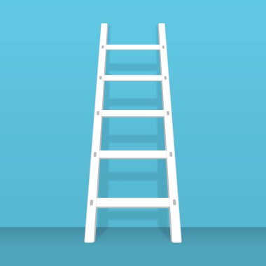 Merdiven duvarın yanında..