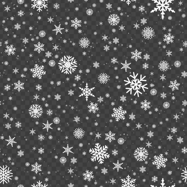 Сніжинки векторні фону . — стоковий вектор