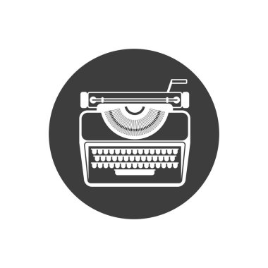 Daktilo vektör simgesi.