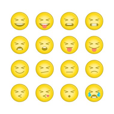 Duygusal gülümseme simgeleri 3..