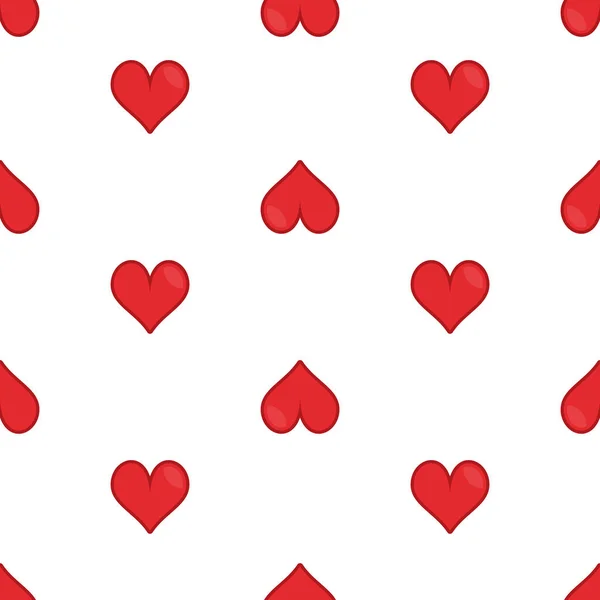 Heart seamless pattern. — Stock Vector