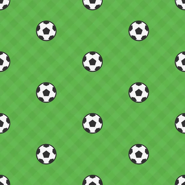 Modèle d'échantillons de ballon de football. — Image vectorielle