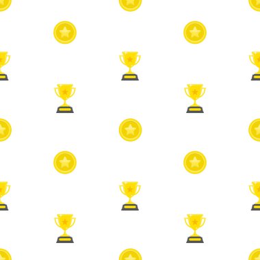 Madalya kupası pürüzsüz desen.