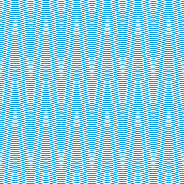 Blue seamless wavy pattern.