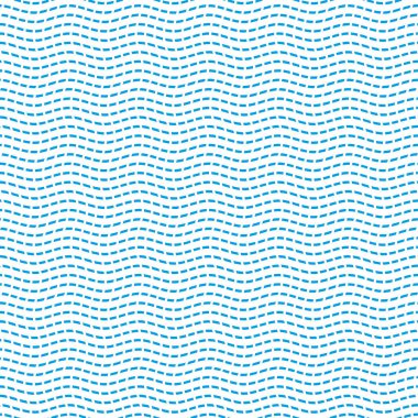 Kusursuz dalgalı çizgi deseni.