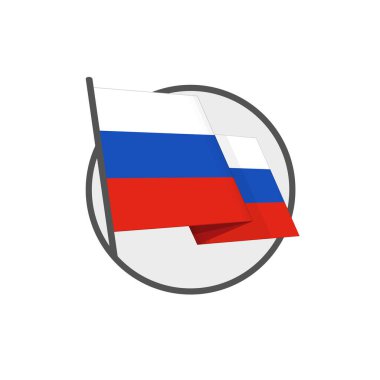 Rus federasyon bayrağı.