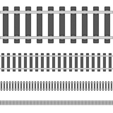 Tren yolu demiryolu vec.