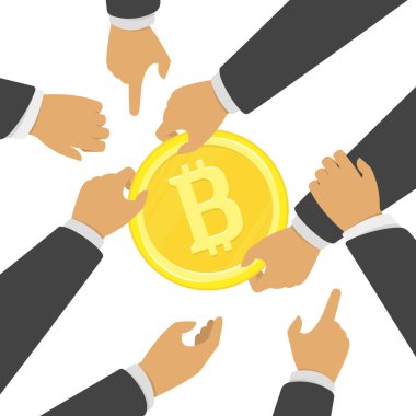 Bitcoin için mücadele.