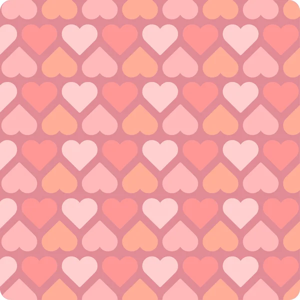 Vector corazones fondo . — Vector de stock