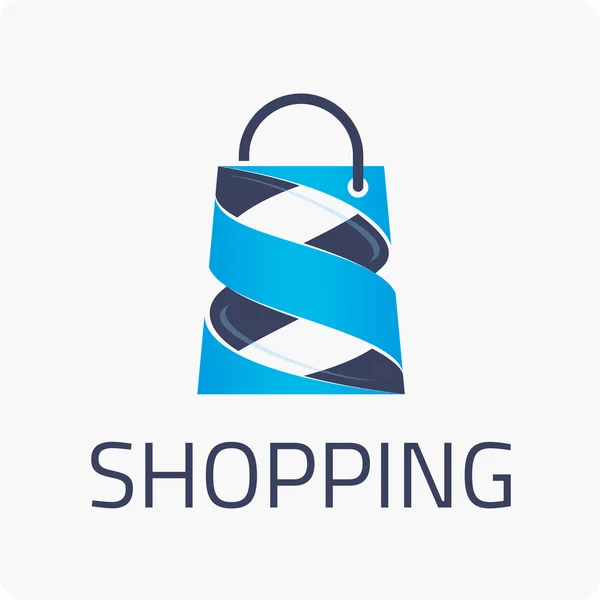 Vorlage Logo Shopping — Stockvektor