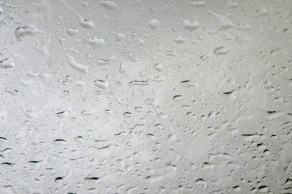 Background. Drops on the glass of the car. — Stock Photo, Image