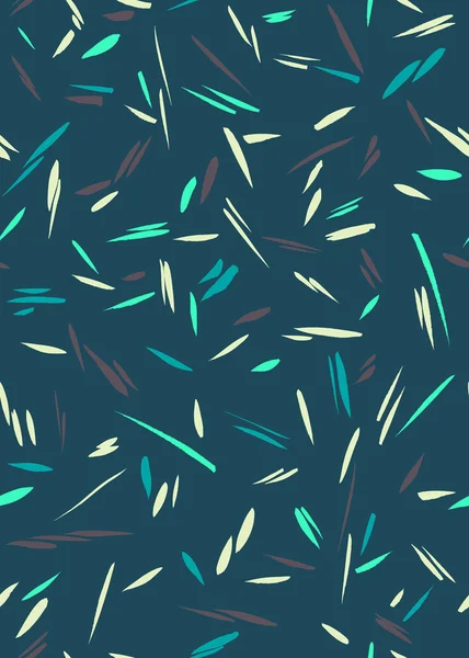 Naadloze grafische artistieke actieve abstracte kleurrijke penseelstreken patroon — Stockfoto