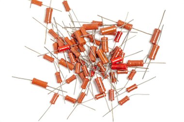 Beyaz arka plan üzerinde izole Rezistanslar 