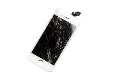 Kırık ekran cep telefonu 