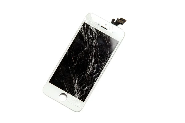 Affichage cassé du téléphone portable — Photo