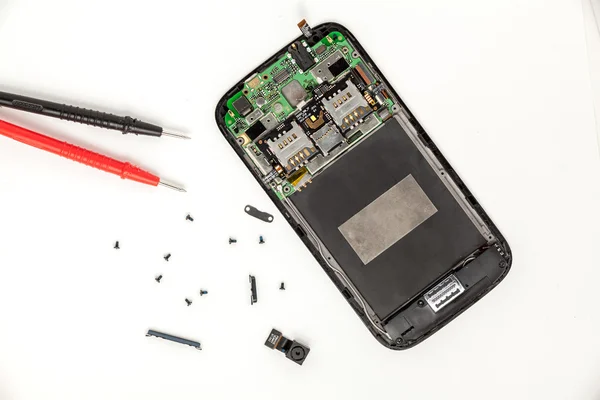 Mobiltelefon reparera — Stockfoto