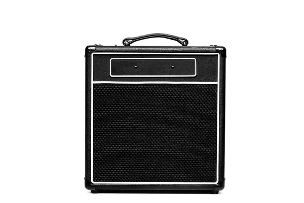 Guitar amplifier isolated on white — Stock Photo, Image