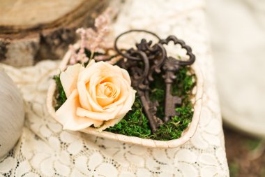 Düğün dekorasyon boho stili