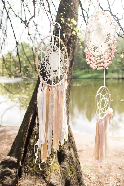 Decoração de casamento: caçadores de sonhos — Fotografia de Stock