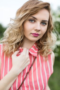 kırsal tatil mutlu genç kız