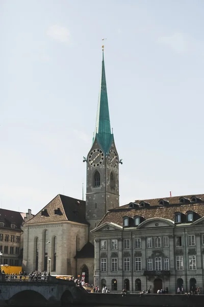 Strade e bei posti a Zurigo — Foto Stock