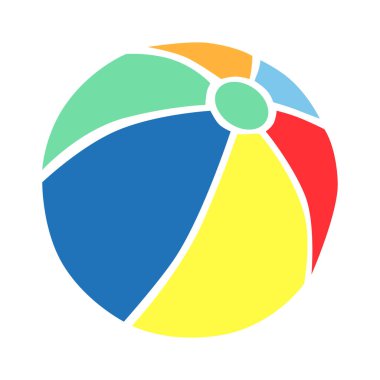 Çizgi film Yaz Balosu. Vektör illüstrasyonu.