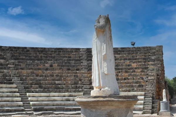 Oude Salamis Ruïnes Eiland Cyprus — Stockfoto