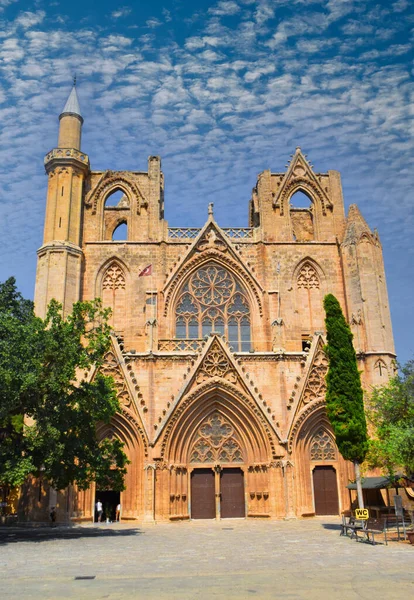 Собор Святого Николая Фамагусте Кипр — стоковое фото
