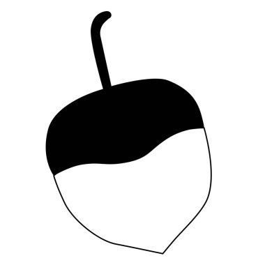  Palamutun Düz Vektör İllüstrasyonu