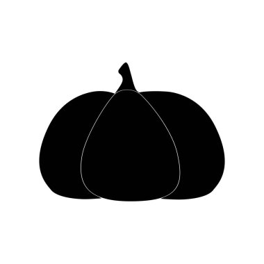 Balkabağının Düz Vektör İllüstrasyonu