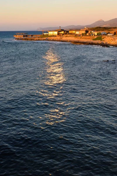 Bela Praia Ilha Chipre — Fotografia de Stock