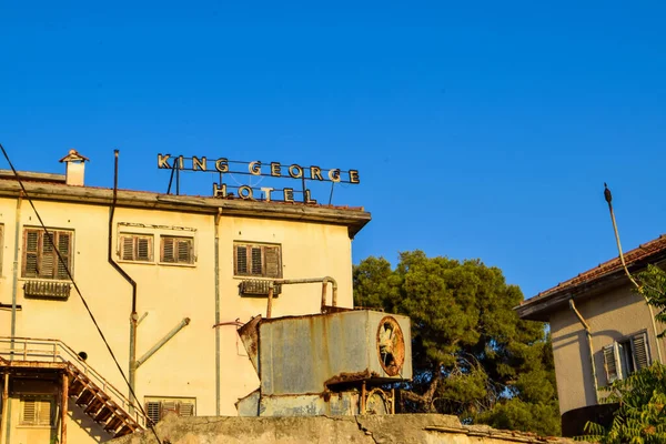 Abandoned Hotels Houses Varosha Famagusta Cyprus — Fotografia de Stock